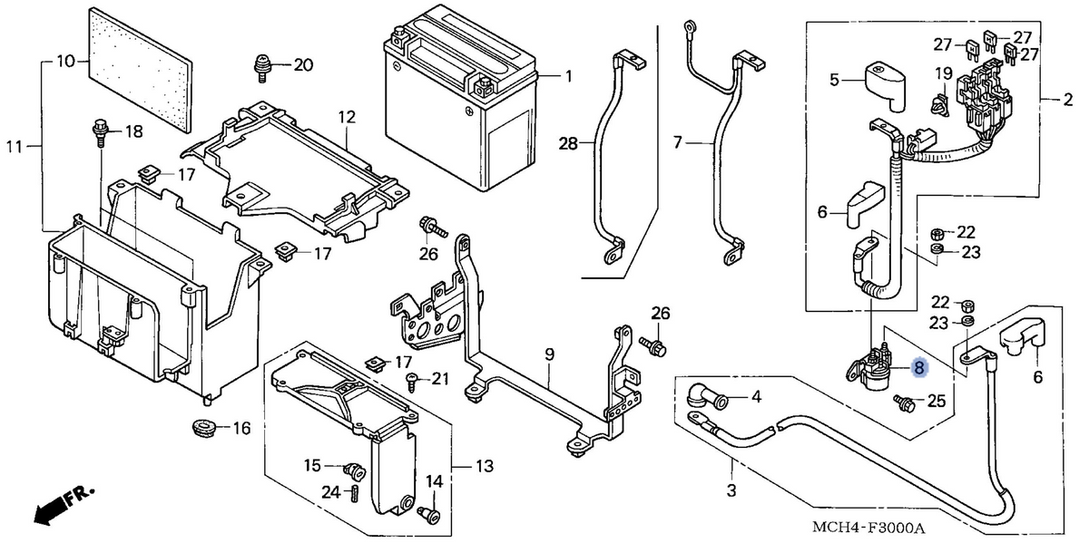 Honda OEM part 35850-ZJ1-811