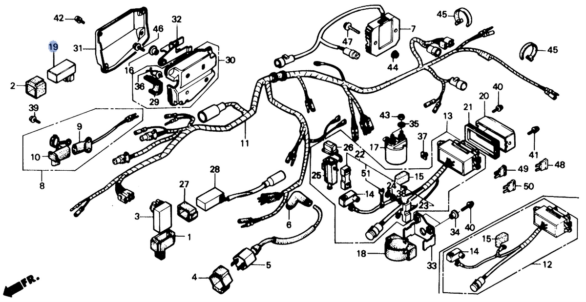 Honda OEM part 36100-HA7-671