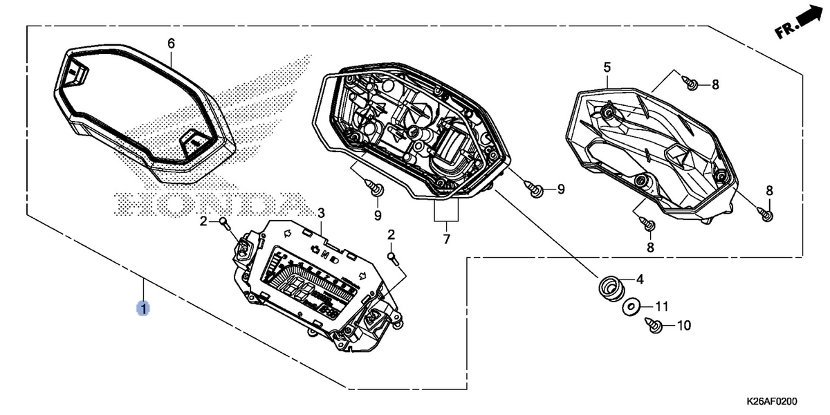 Honda OEM part 37100-K26-B12