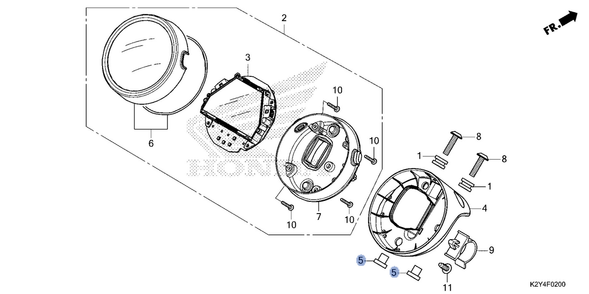 Honda OEM part 37211-K87-A00