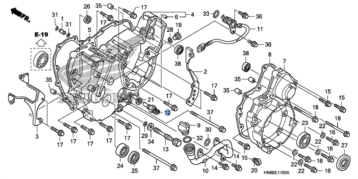 Honda OEM part 37750-KPH-701