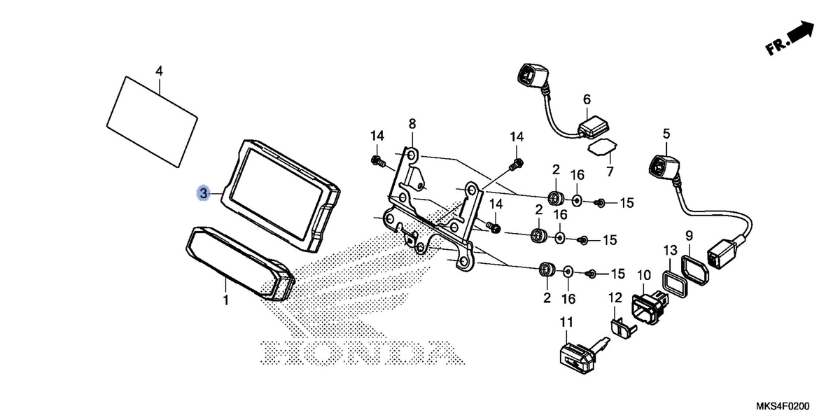 Honda OEM part 37900-MLG-E03