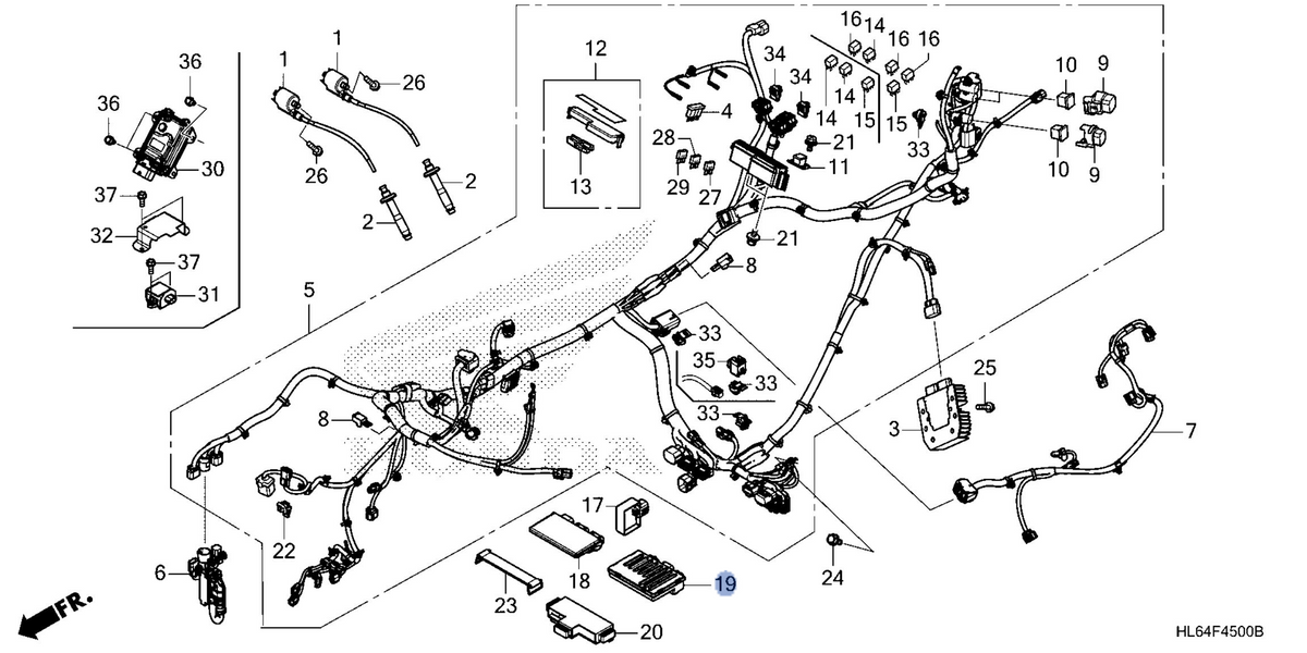 Honda OEM part 39980-HL6-A01