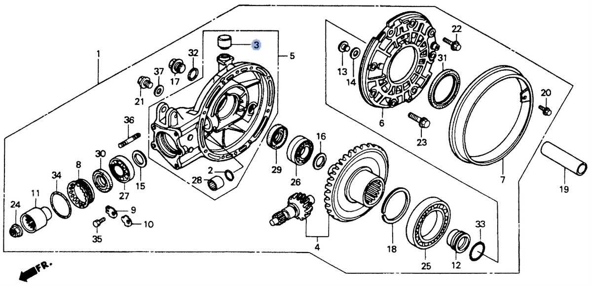 Honda OEM part 41306-MB0-020