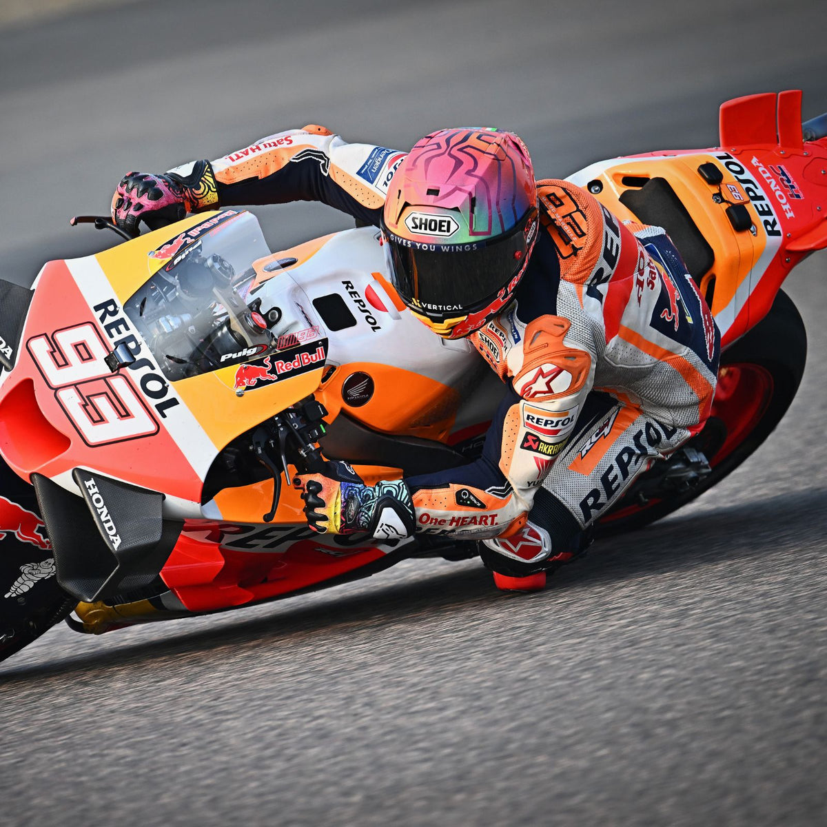 SHOEI X-Fifteen Marquez Holi