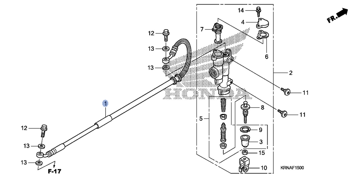 Honda OEM part 43310-MEN-A31