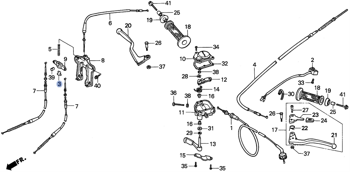 Honda OEM part 43459-HB2-000