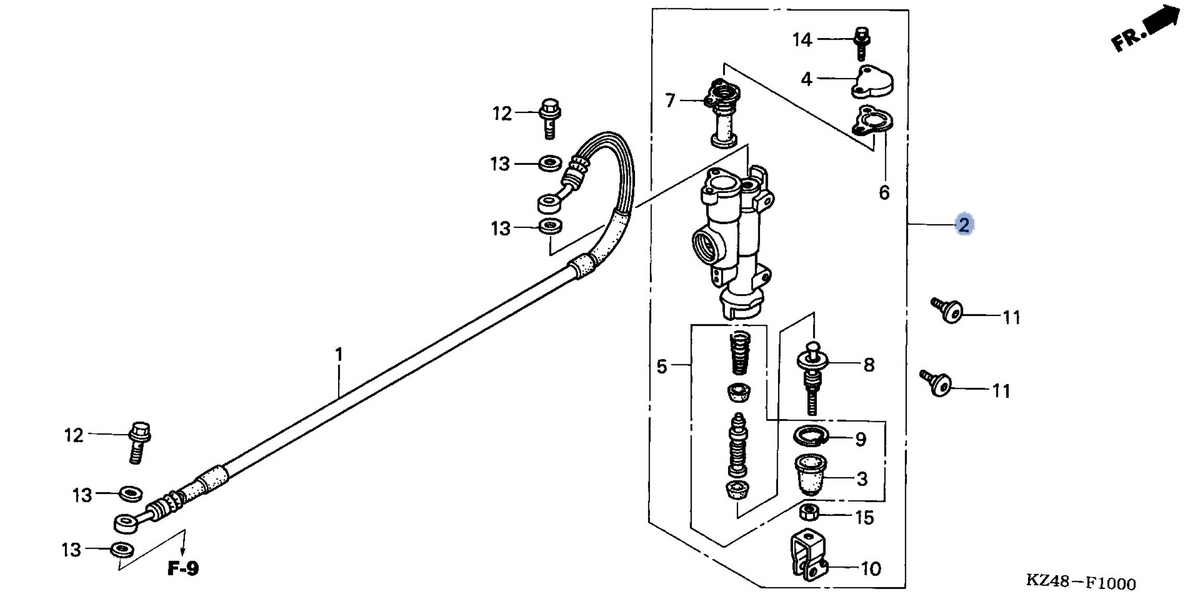 Honda OEM part 43500-KZ4-J42