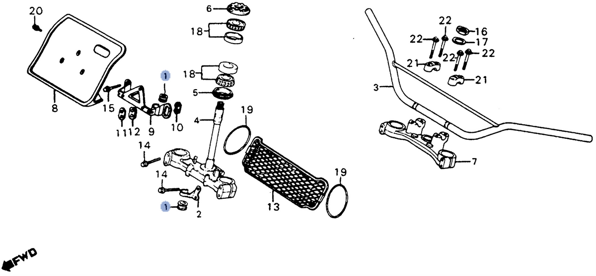 Honda OEM part 45466-KA4-000