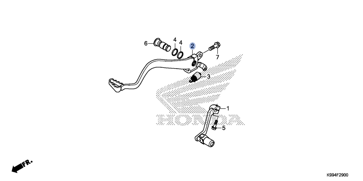 Honda OEM part 46500-K99-A00