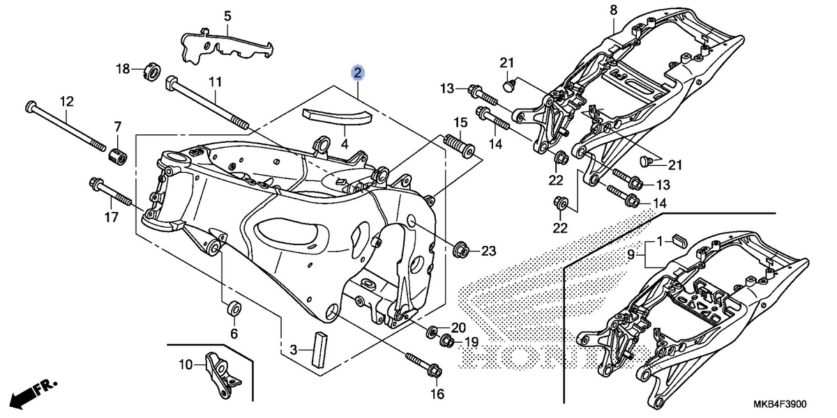 Honda OEM part 50010-MFL-671ZA