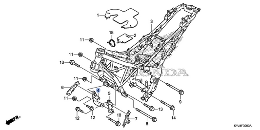Honda OEM part 50351-KYJ-900