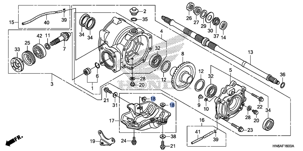Honda OEM part 50358-HM8-B40