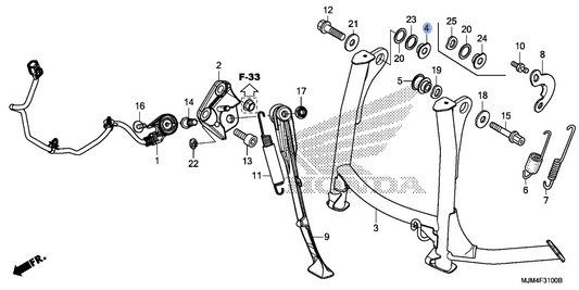 Honda OEM part 50503-MJM-D11