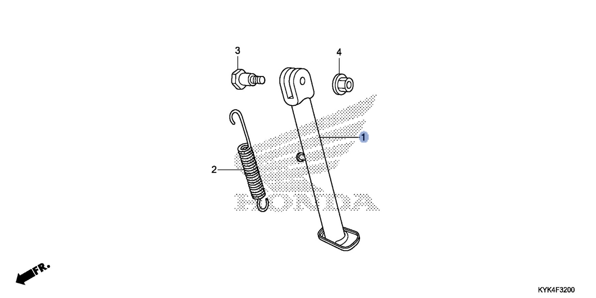 Honda OEM part 50530-KYK-305