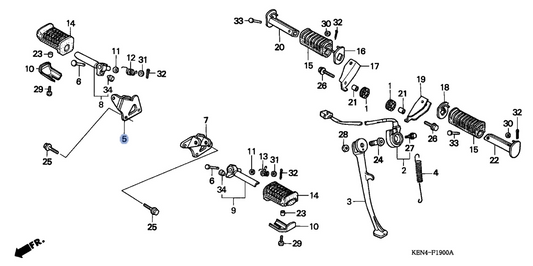 Honda OEM part 50600-KEB-900