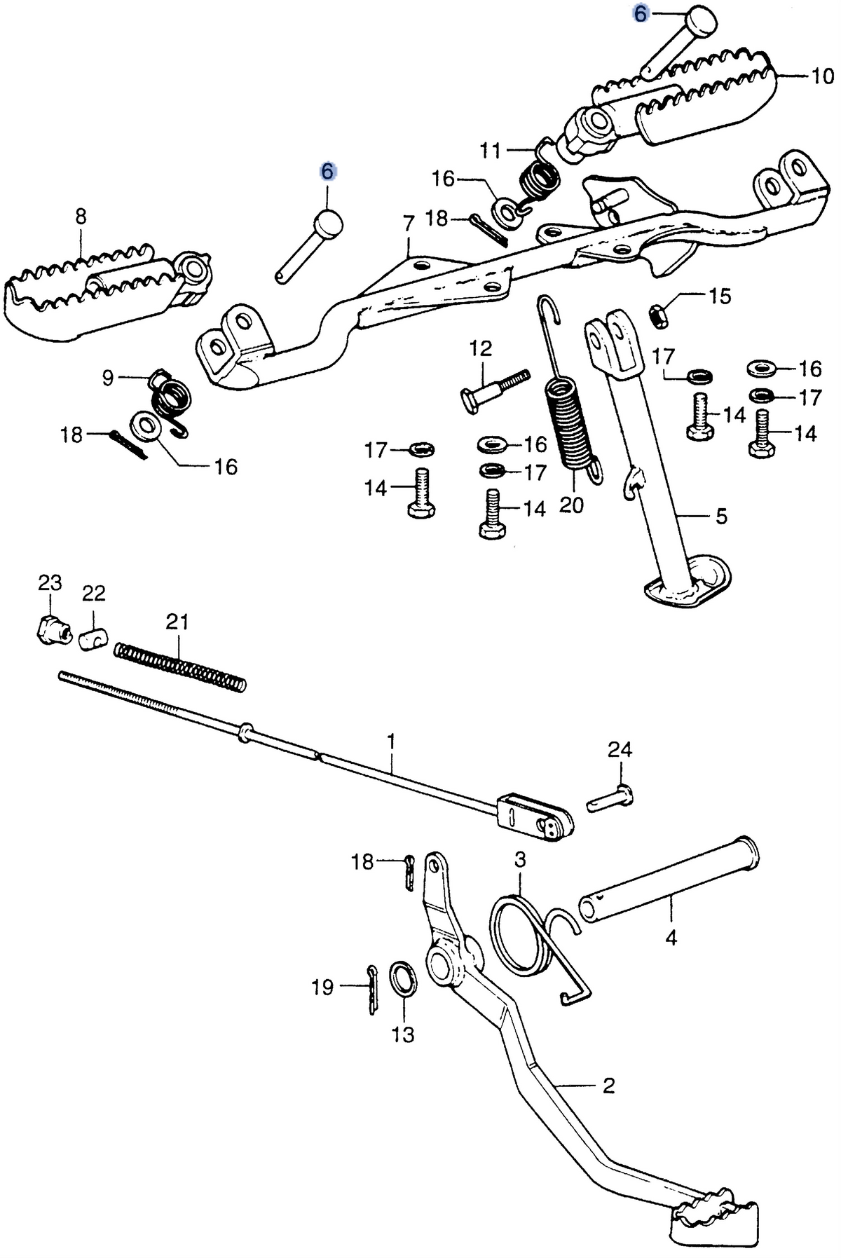 Honda OEM part 50603-033-010