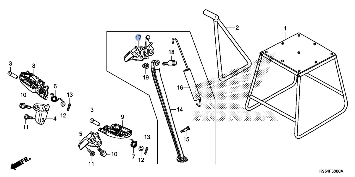 Honda OEM part 50611-K95-A50