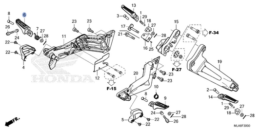 Honda OEM part 50612-MLA-A00