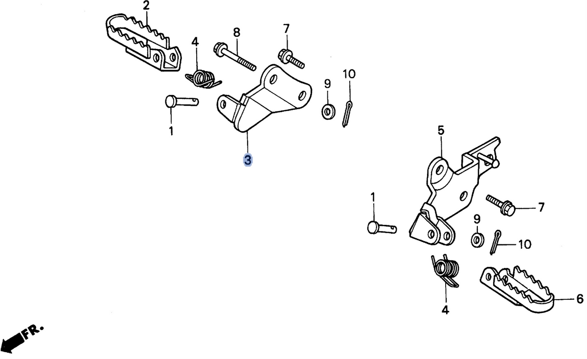 Honda OEM part 50615-GN1-000ZC