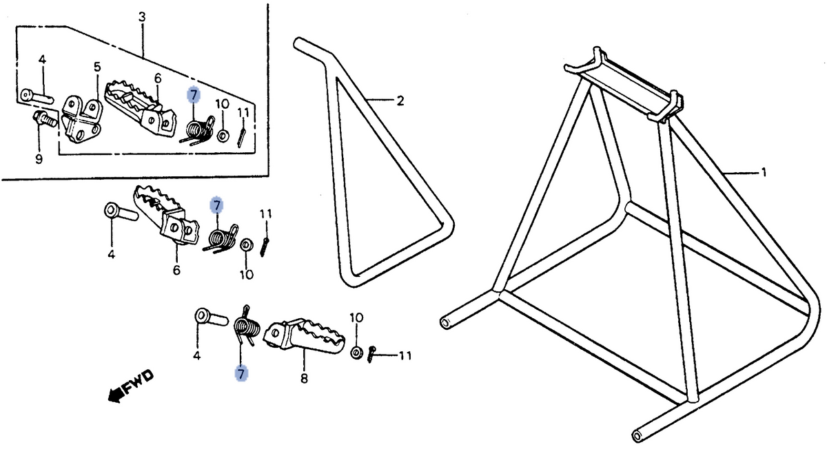 Honda OEM part 50617-MA0-770