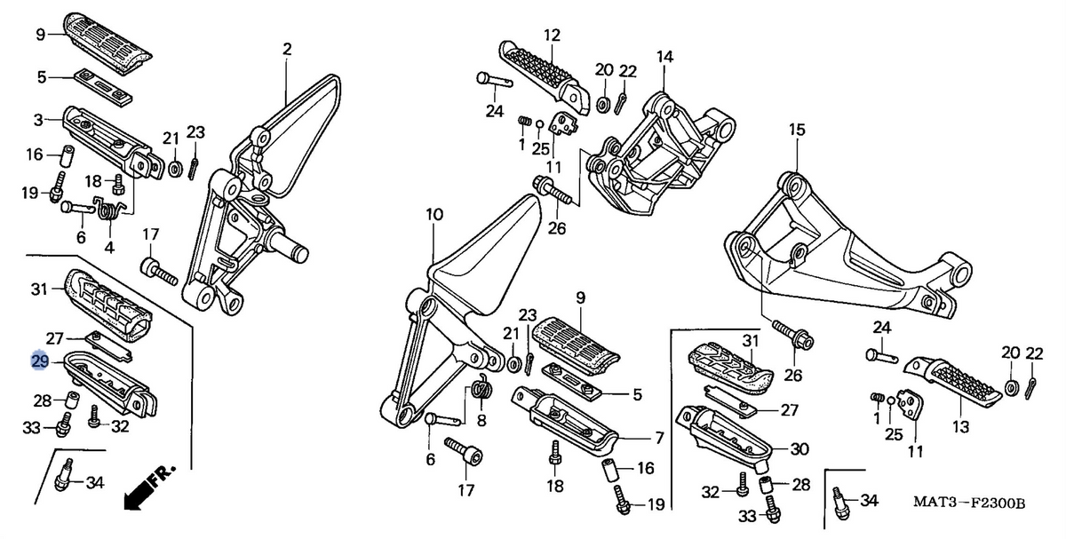 Honda OEM part 50635-MBW-000