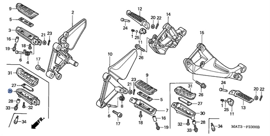 Honda OEM part 50635-MBW-000