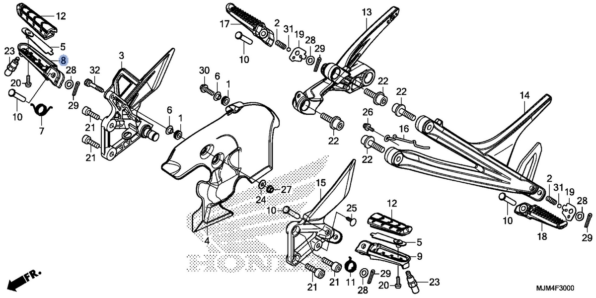 Honda OEM part 50635-MGS-305