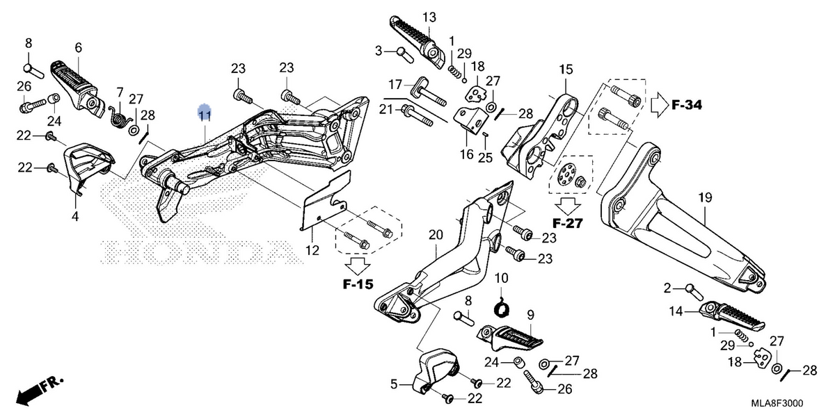 Honda OEM part 50650-MLA-AA0