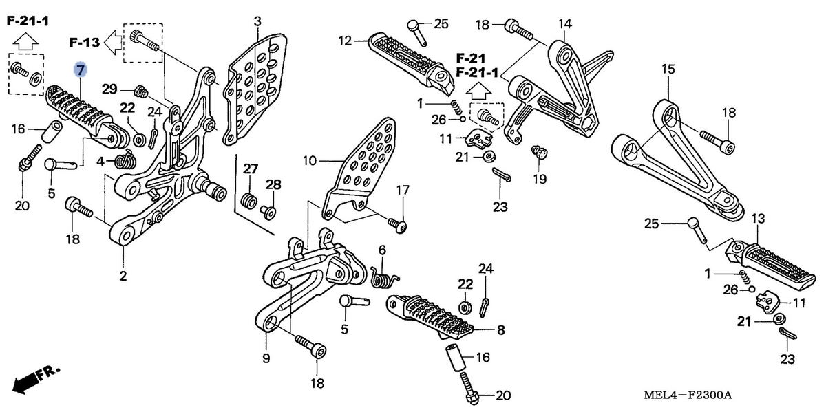 Honda OEM part 50660-MEL-000