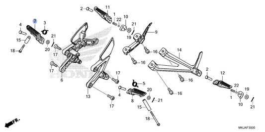 Honda OEM part 50660-MFL-610