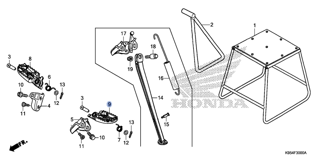 Honda OEM part 50670-MKE-A70