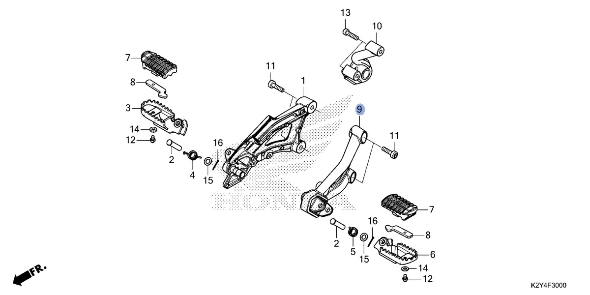 Honda OEM part 50700-K87-A00