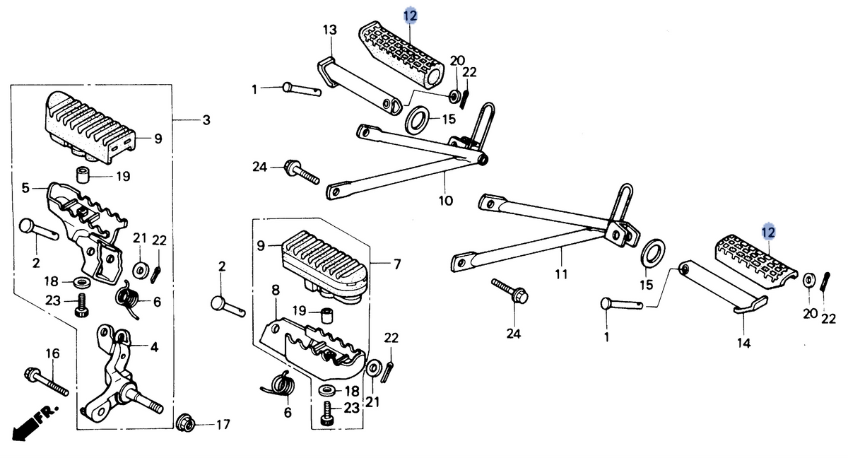 Honda OEM part 50710-KE8-000