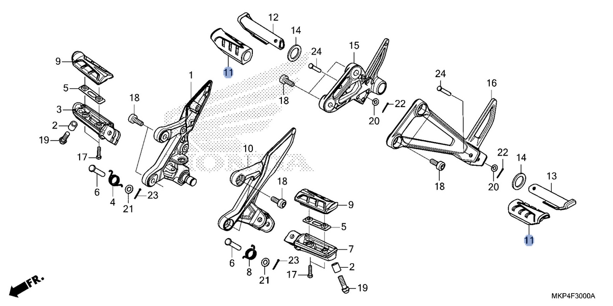 Honda OEM part 50710-KYJ-305