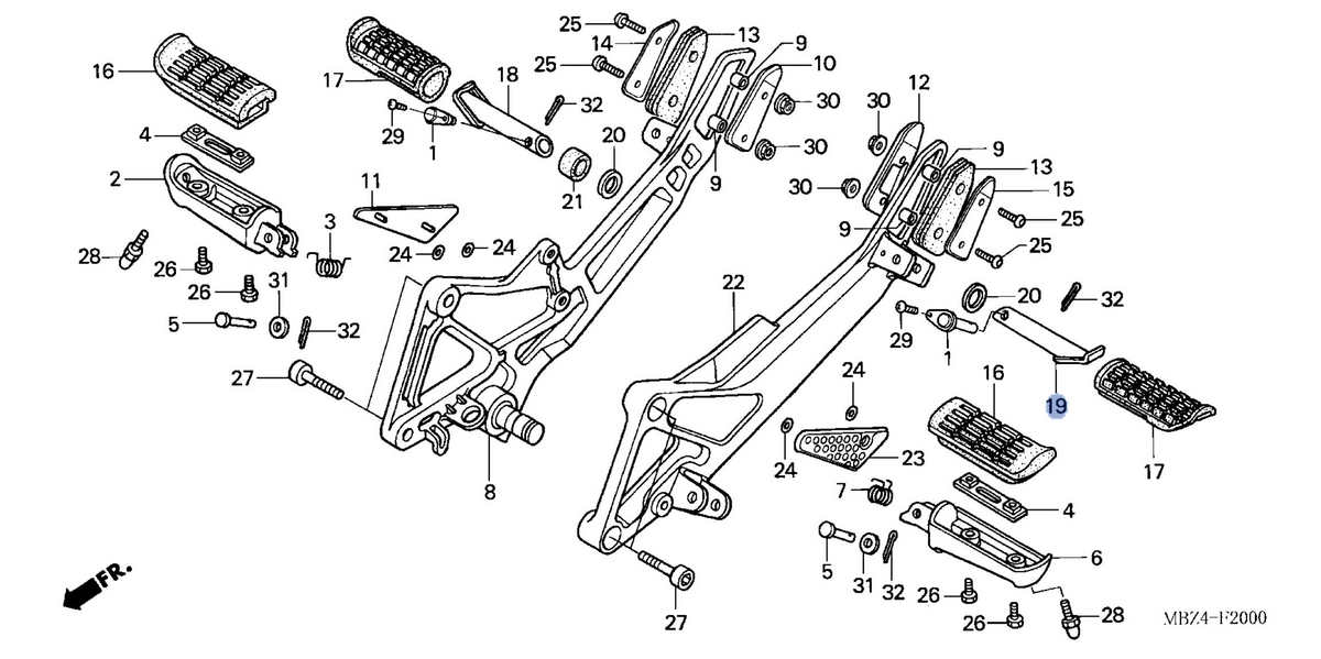 Honda OEM part 50712-MAN-600