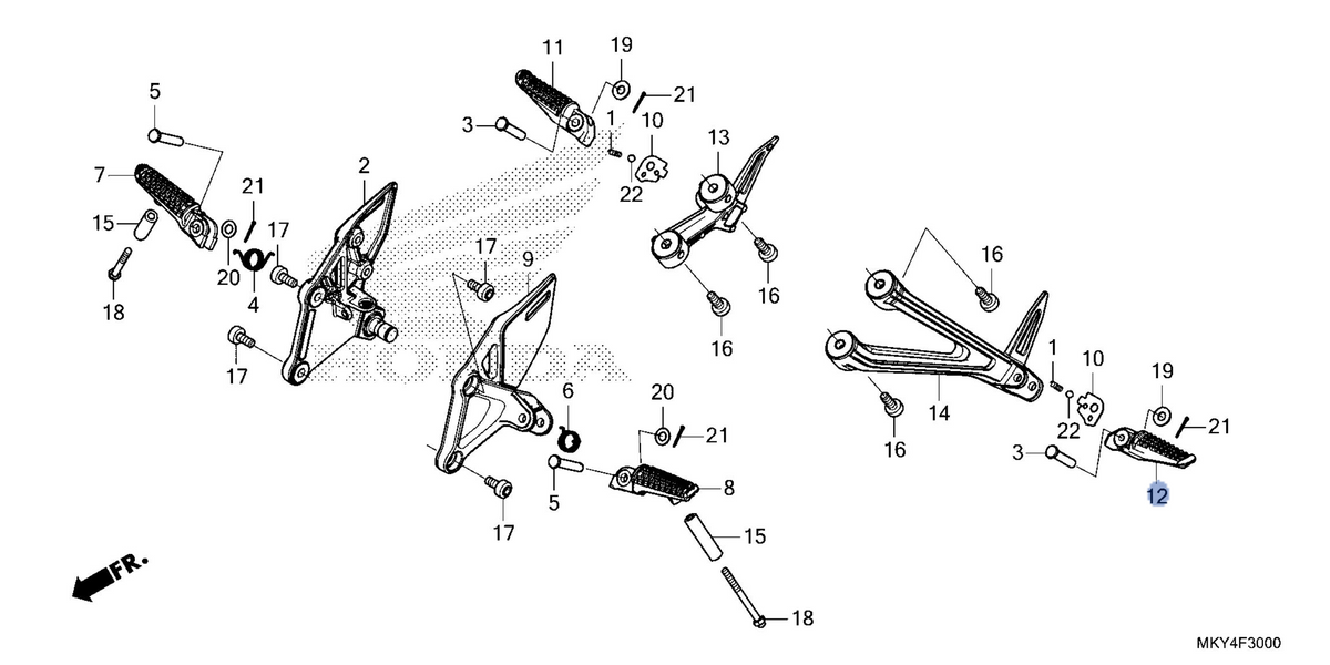 Honda OEM part 50730-K94-T00