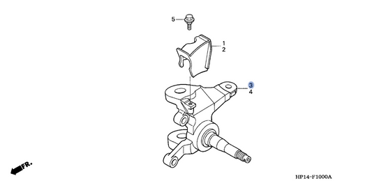 Honda OEM part 51210-HP1-000