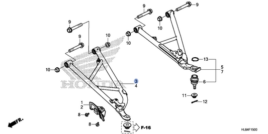 Honda OEM part 51350-HL6-A10ZH