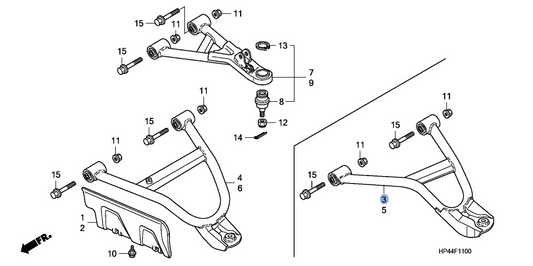 Honda OEM part 51350-HP4-600
