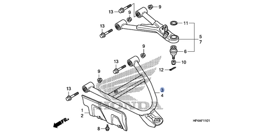 Honda OEM part 51350-HP5-600