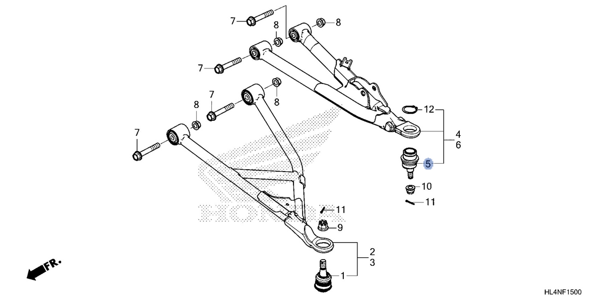 Honda OEM part 51375-HL6-A02