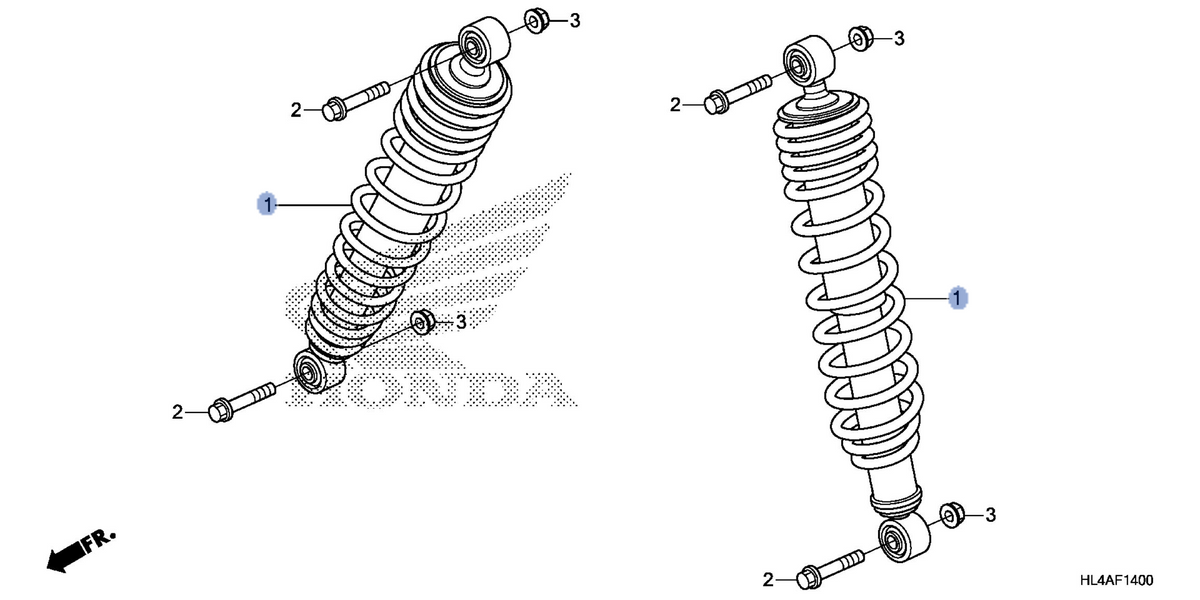Honda OEM part 51400-HL4-F01