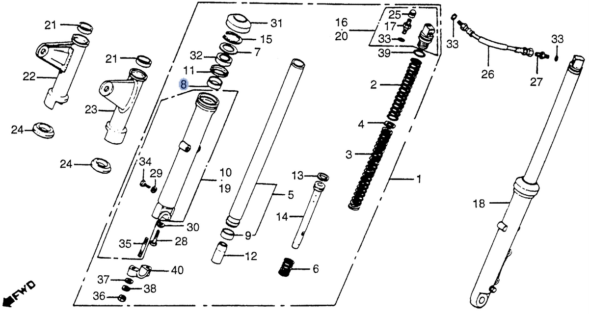 Honda OEM part 51414-447-731