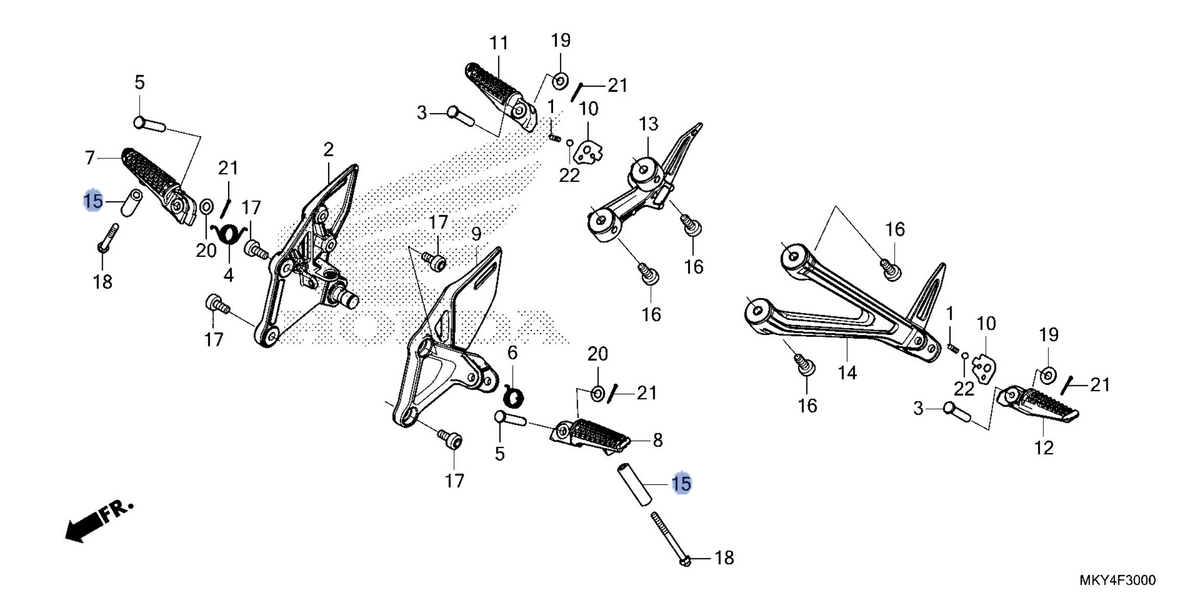 Honda OEM part 51486-MKN-D50