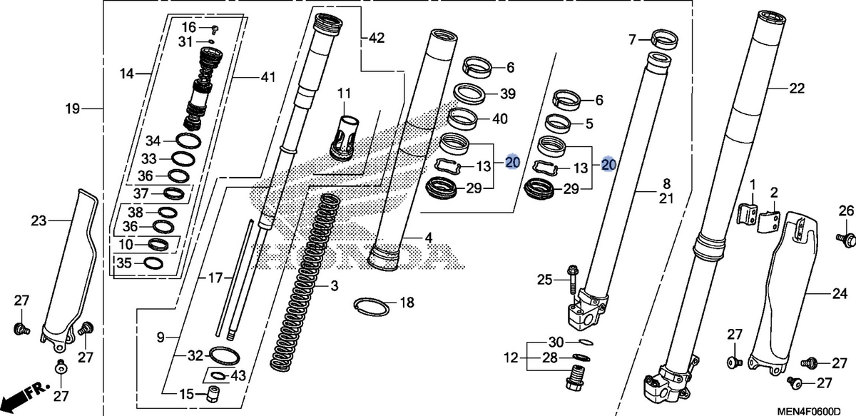 Honda OEM part 51490-MEN-A41