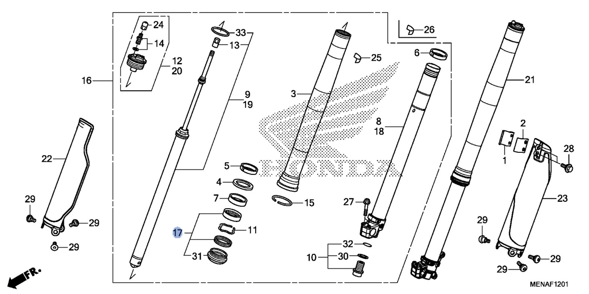 Honda OEM part 51490-MEN-A91