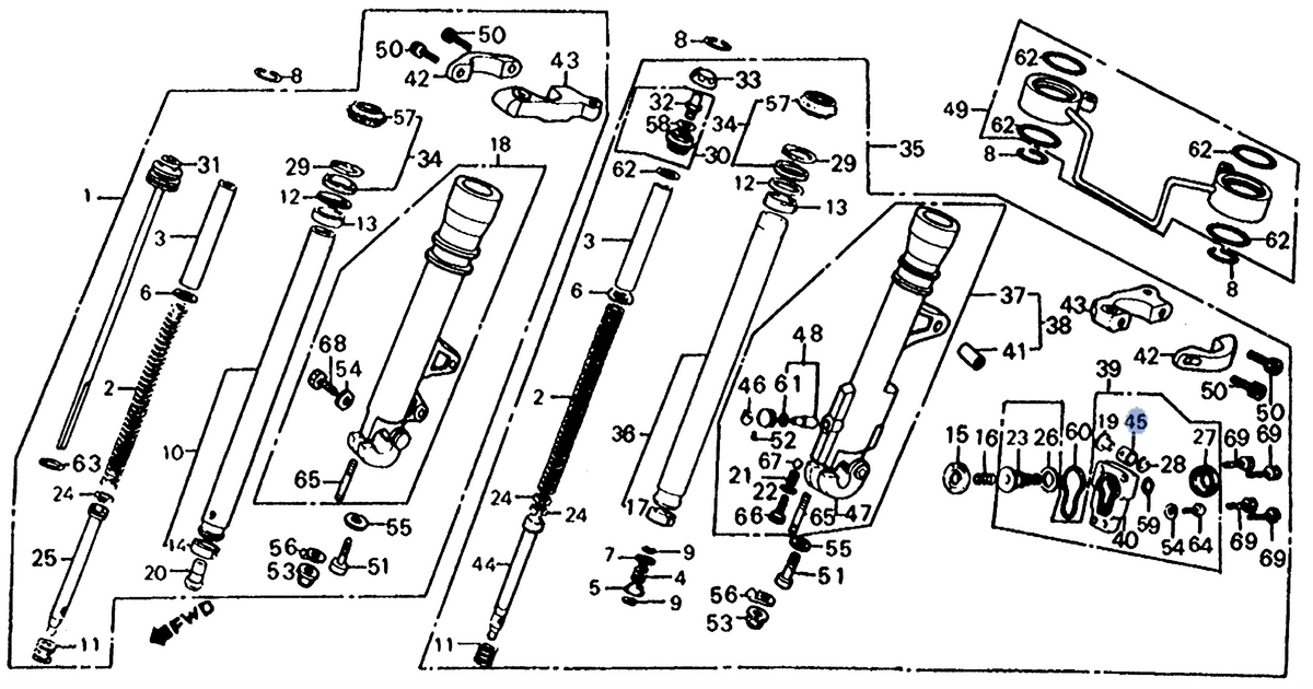 Honda OEM part 51545-MJ0-003