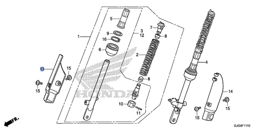 Honda OEM part 51610-GJG-C40