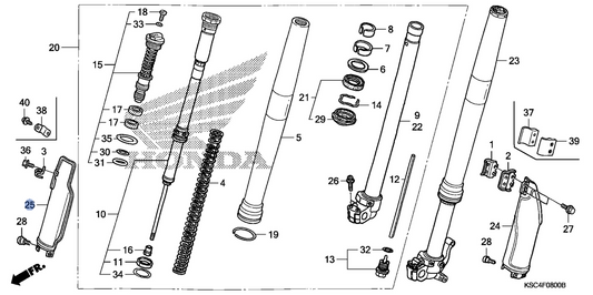 Honda OEM part 51610-MEY-000ZA